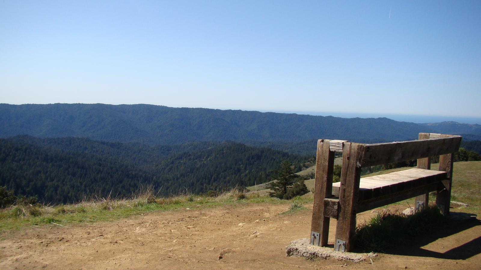 Long Ridge Bench. Photo by Audrey Moore.