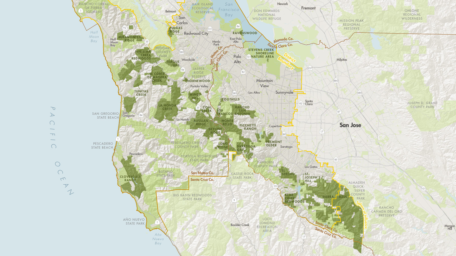 Monte Bello Preserve  Midpeninsula Regional Open Space District