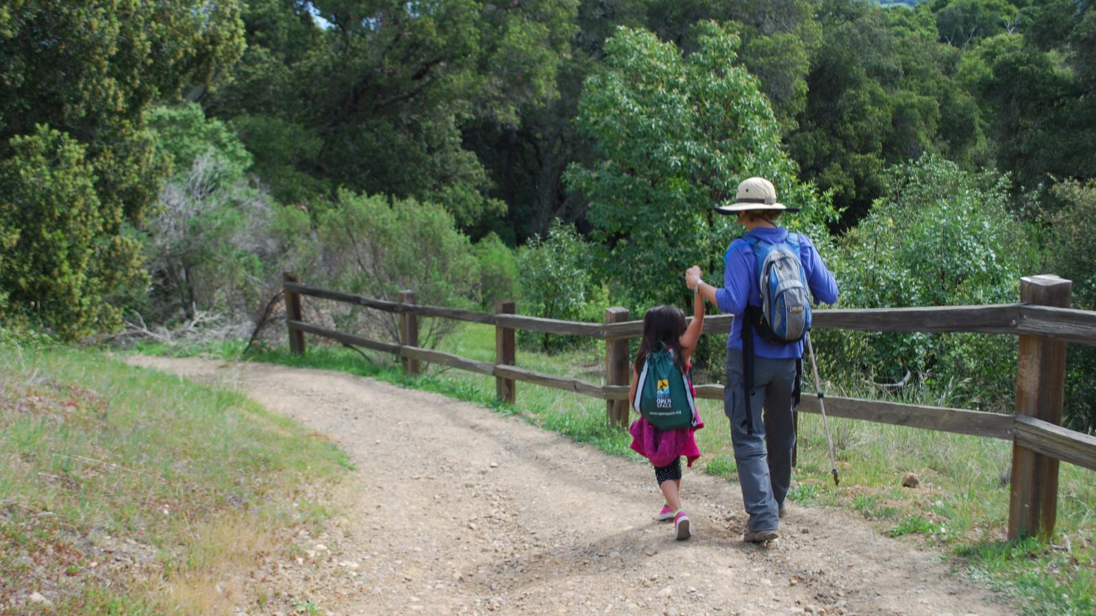 Docent hike at Windy Hill Open Space Preserve