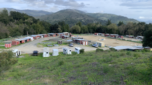 Bear creek stables view of paddocks