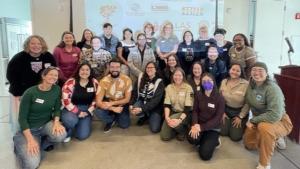 Group of community leaders and staff from open space partners