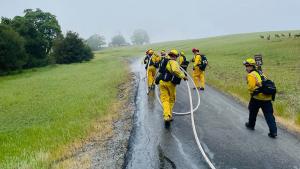 Midpen staff trains to fight wildland fires