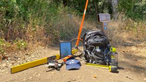 tools used for trail surveys