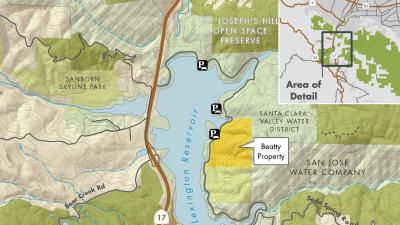 Beatty Project area map Beatty Project area map