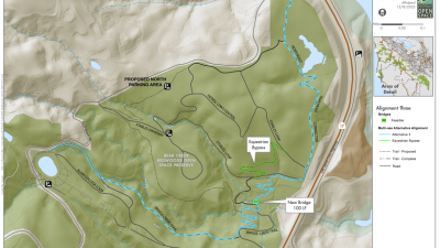 BCR Multiuse Trail map