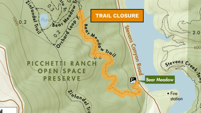 Bear Meadow Trail closure 9.9.2025