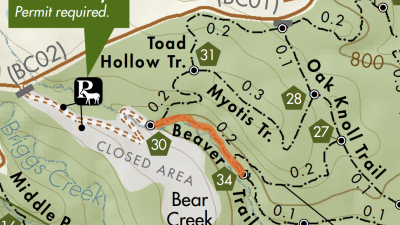 Beaver trail closure 6.11.2025