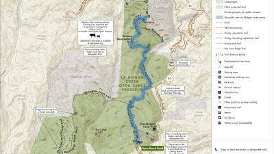trails that allow bike access in LHC