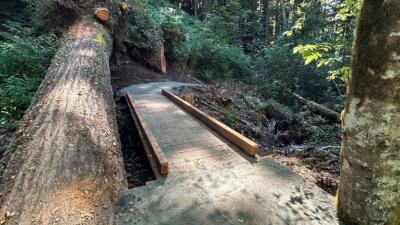 Whittemore Gulch Trail repaired