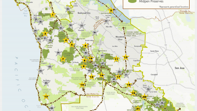 Vision Plan Projects map