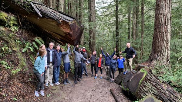 Visitors Purisima Creek Redwoods