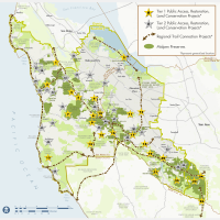 Vision Plan Projects map