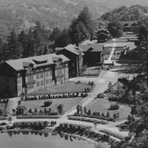 Alma College campus in 1937 / image courtesy of the Jesuit Archives and Research Center