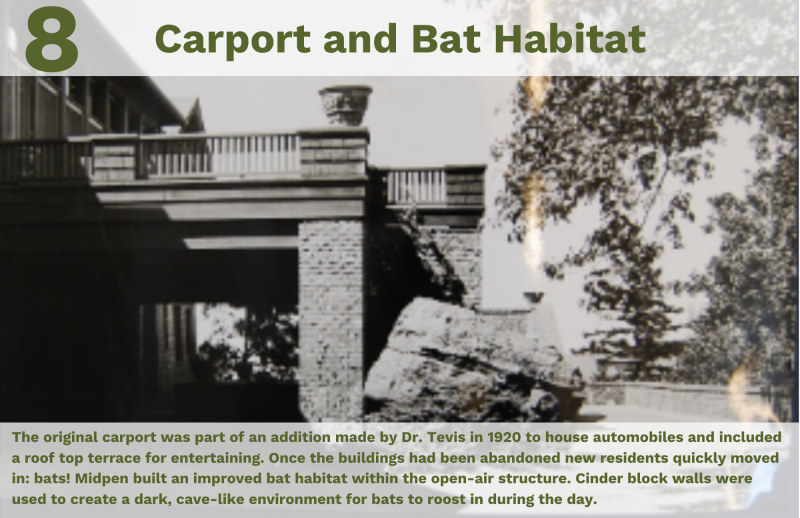 Alma Landscape Carport and Bat Habitat