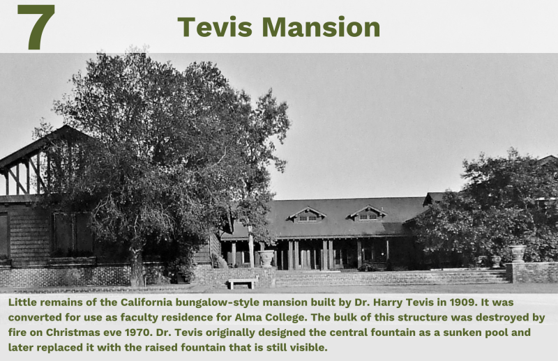 Alma Landscape Tevis Mansion