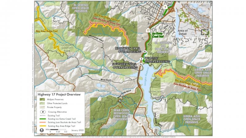 Map of HIghway 17 Crossings, updated February 2022 Map of HIghway 17 Crossings, updated February 2022