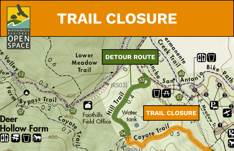 Coyote Trail Closure